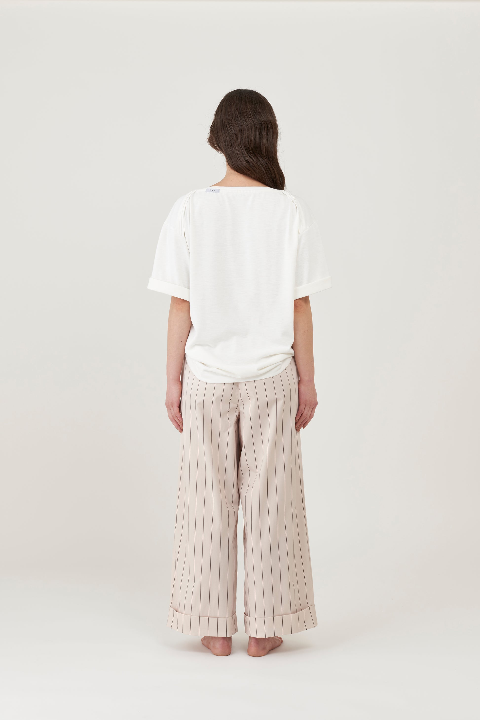 ボートネックTシャツ＆ロングパンツ MIDNIGHT×MORNING
