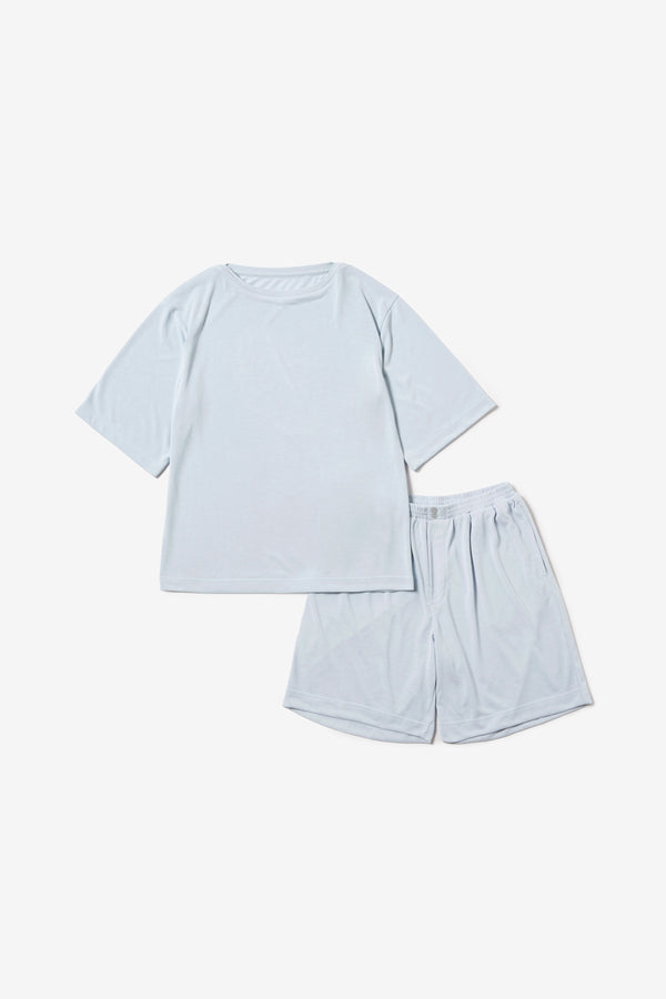 ボートネックTシャツ＆ショートパンツ MISTY