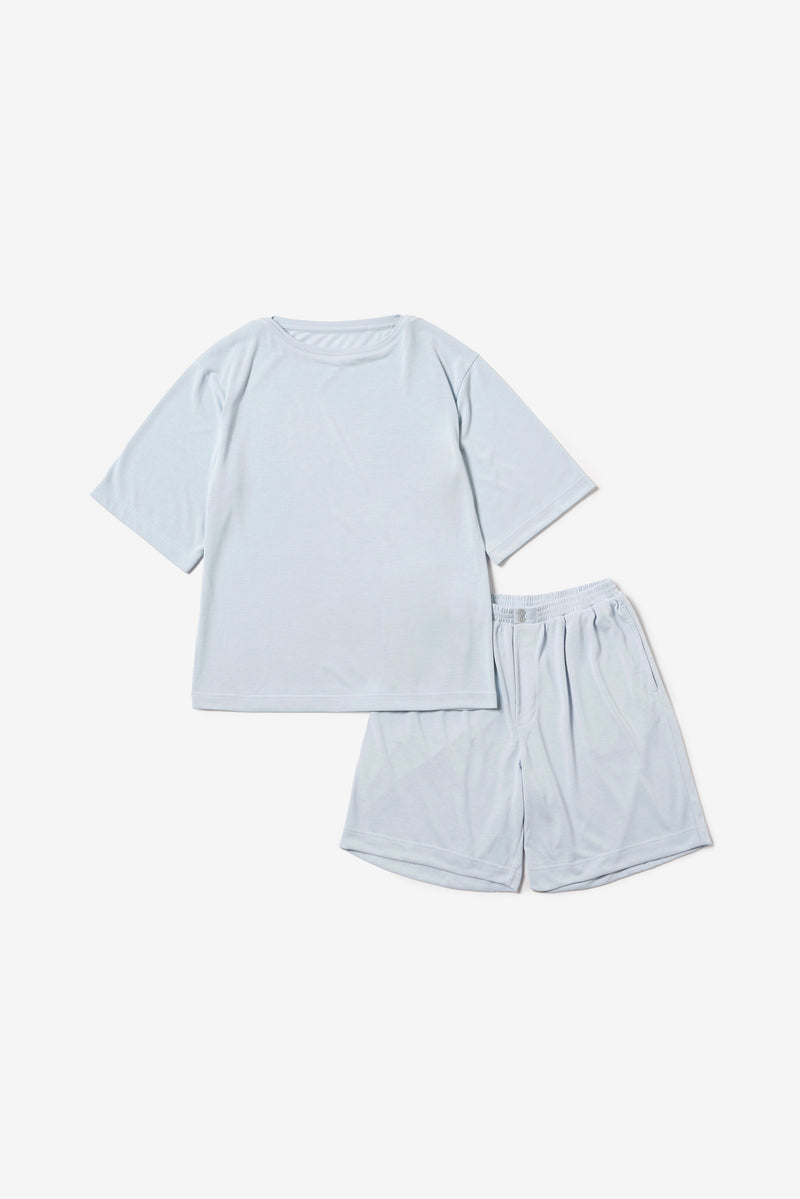 ボートネックTシャツ＆ショートパンツ MISTY