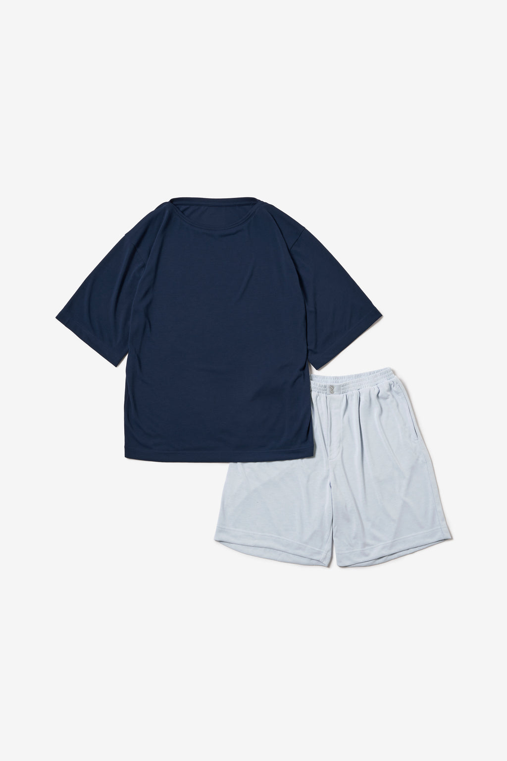 ボートネックTシャツ＆ショートパンツ MIDNIGHT× MISTY