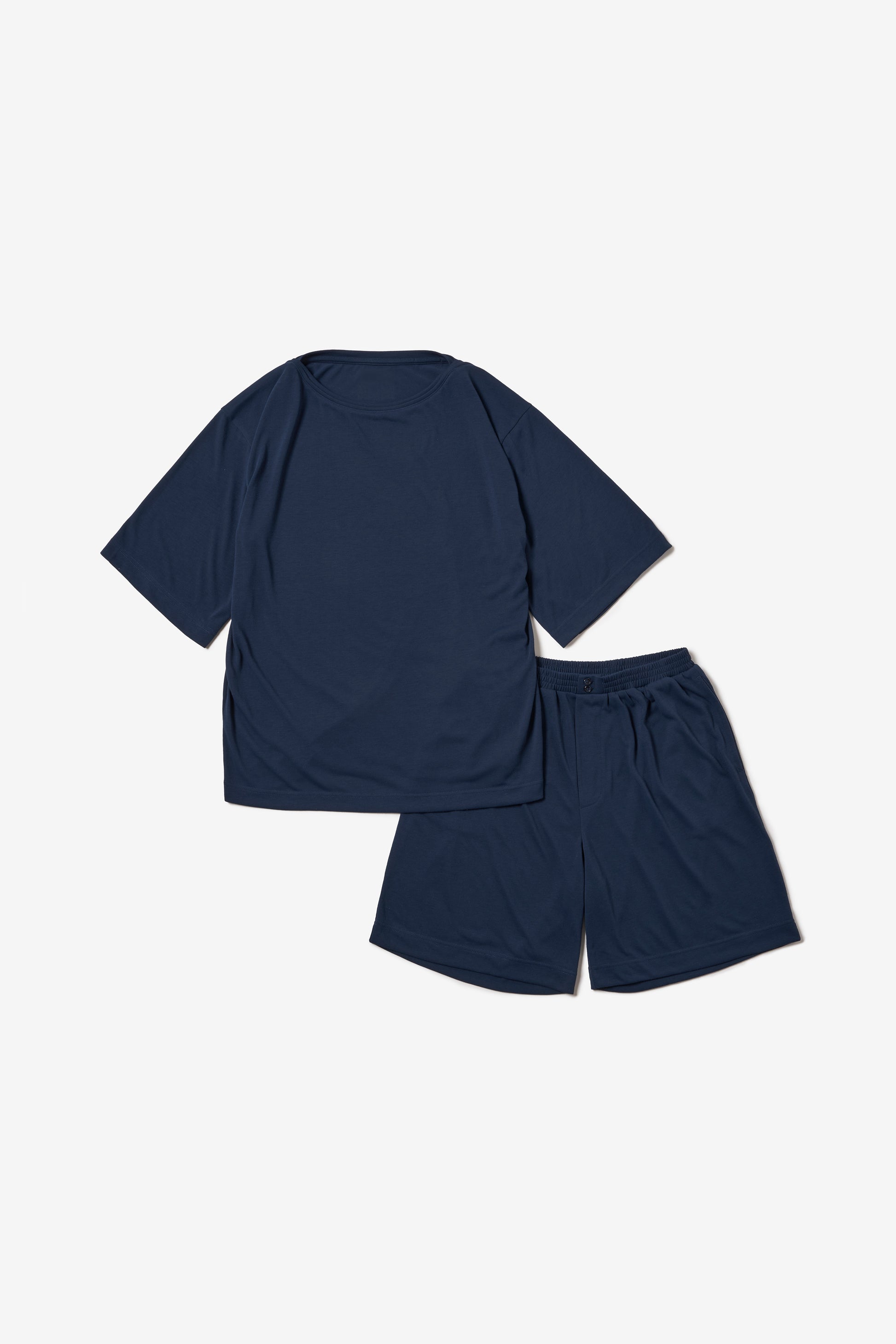 ボートネックTシャツ＆ショートパンツ MIDNIGHT