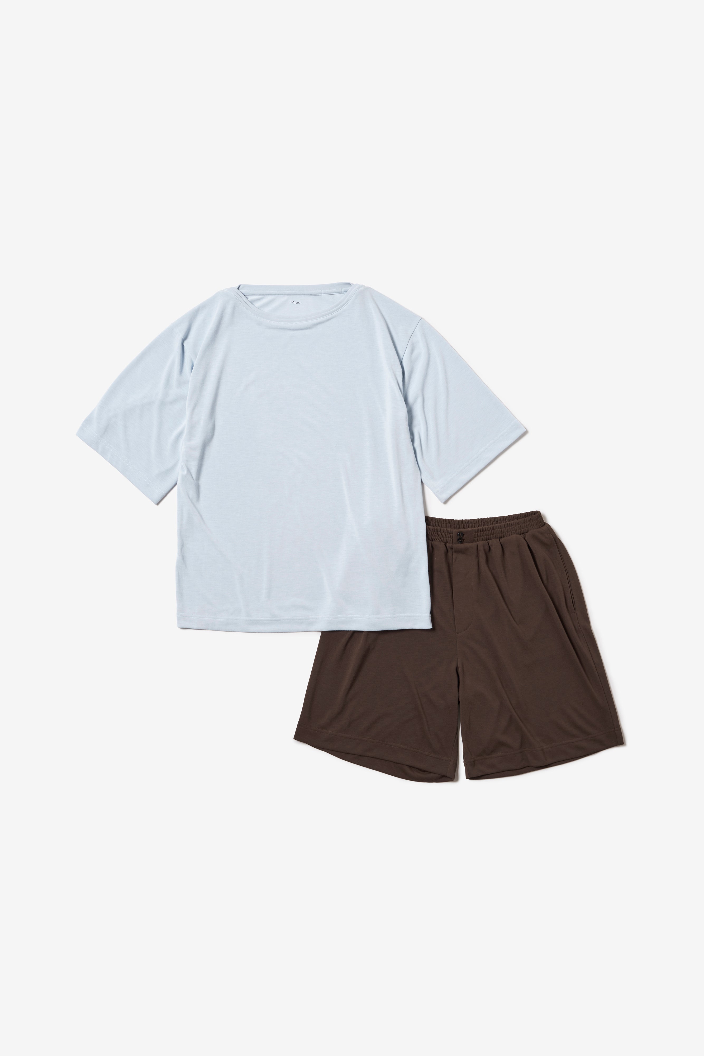 スリープウェア｜ボートネックTシャツ&ショートパンツ Midnight