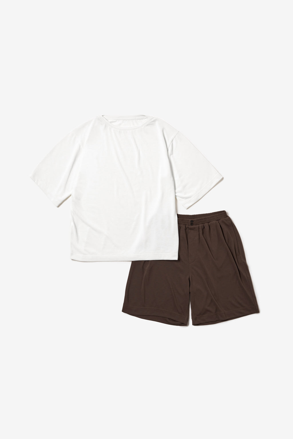 ボートネックTシャツ＆ショートパンツ CLOUD×DEEP