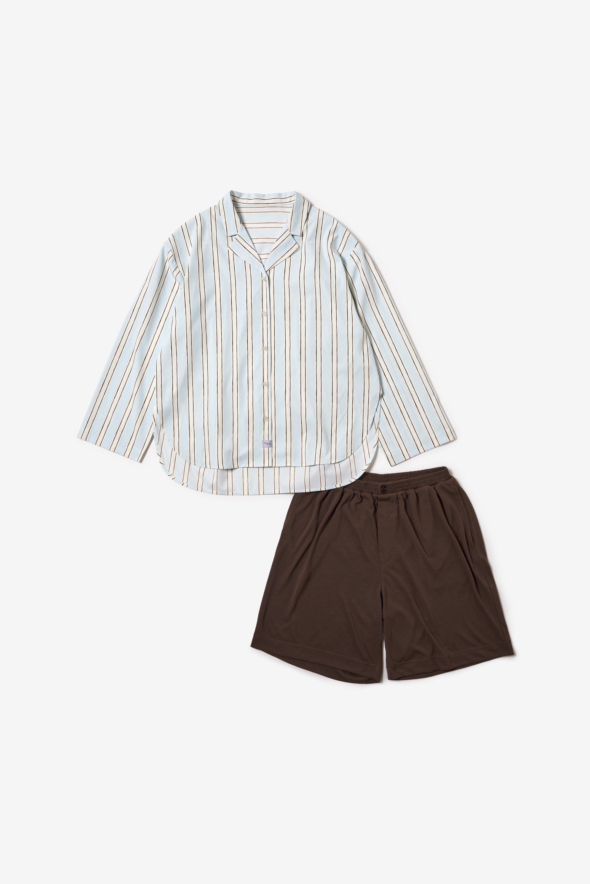 ロングシャツ＆ショートパンツ MORNING × DEEP
