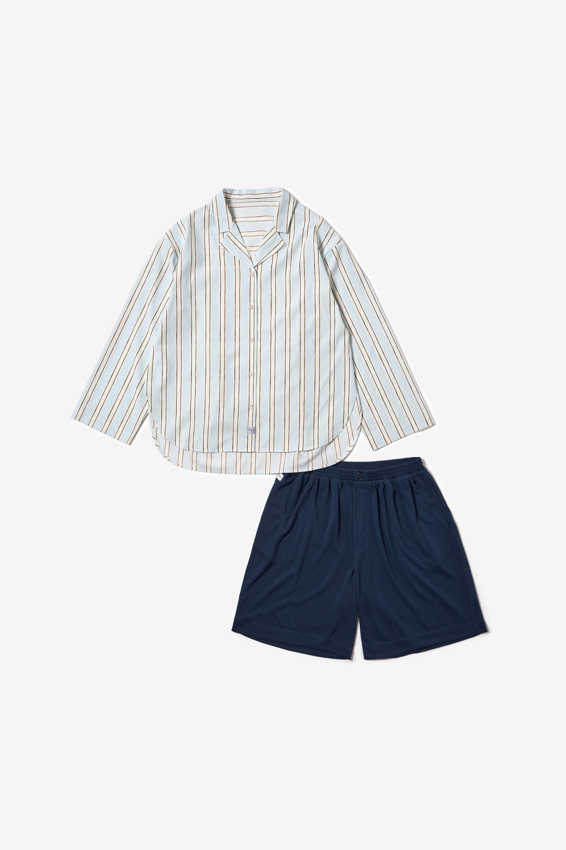 ロングシャツ＆ショートパンツ MORNING × MIDNIGHT