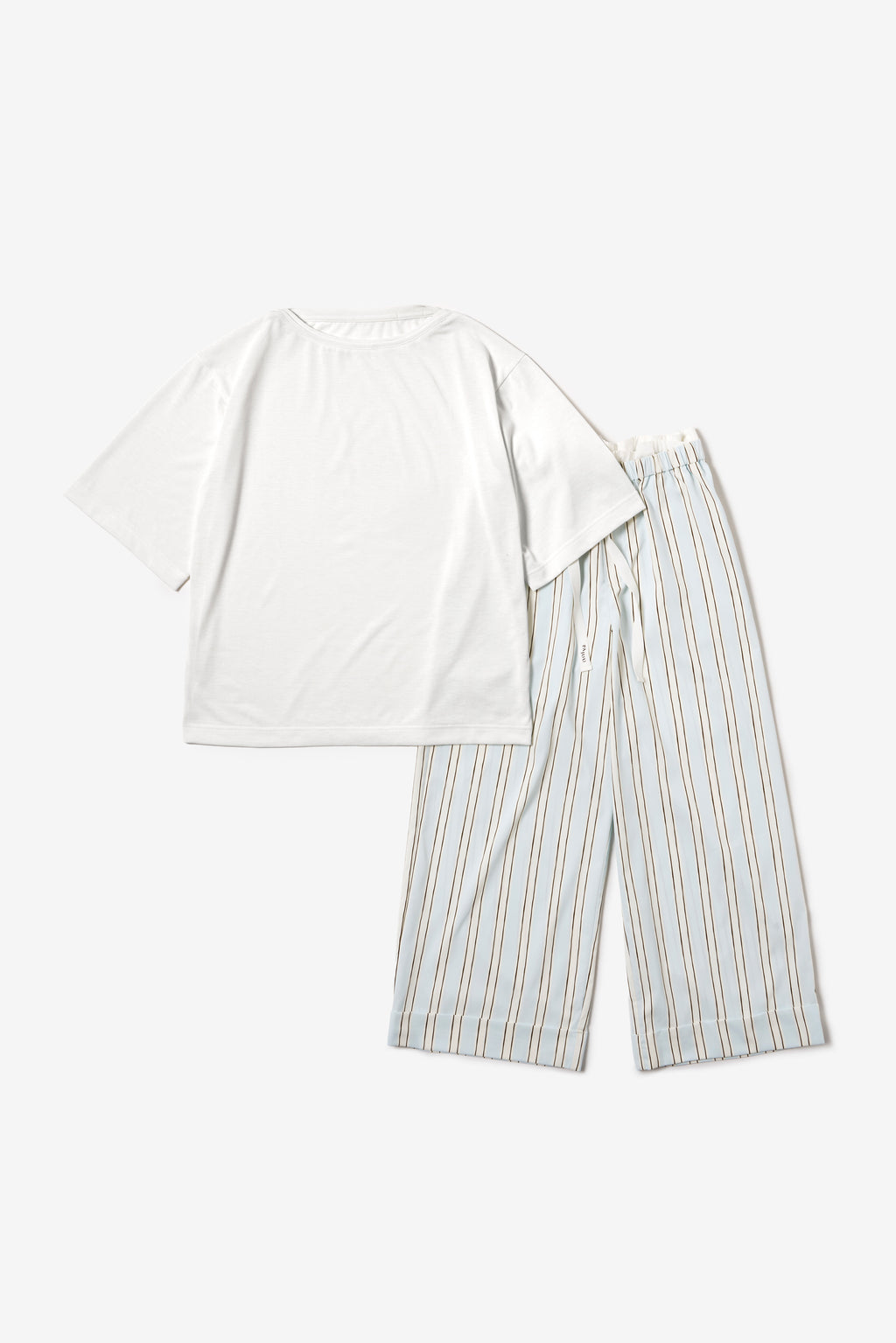 ボートネックTシャツ＆ロングパンツ CLOUD×MORNING