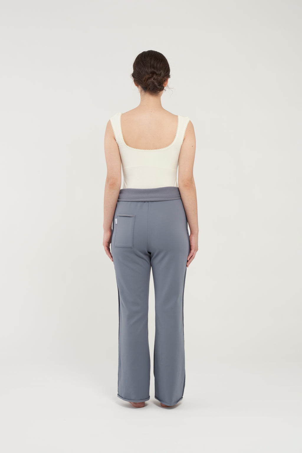 フェザースウェット 2WAYパンツ BlueGray