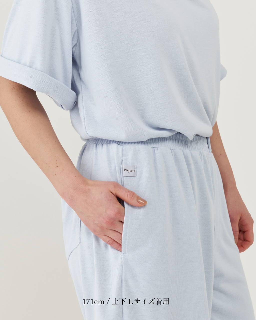 ボートネックTシャツ MISTY