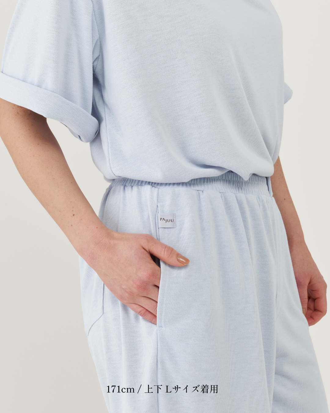 ボートネックTシャツ MISTY