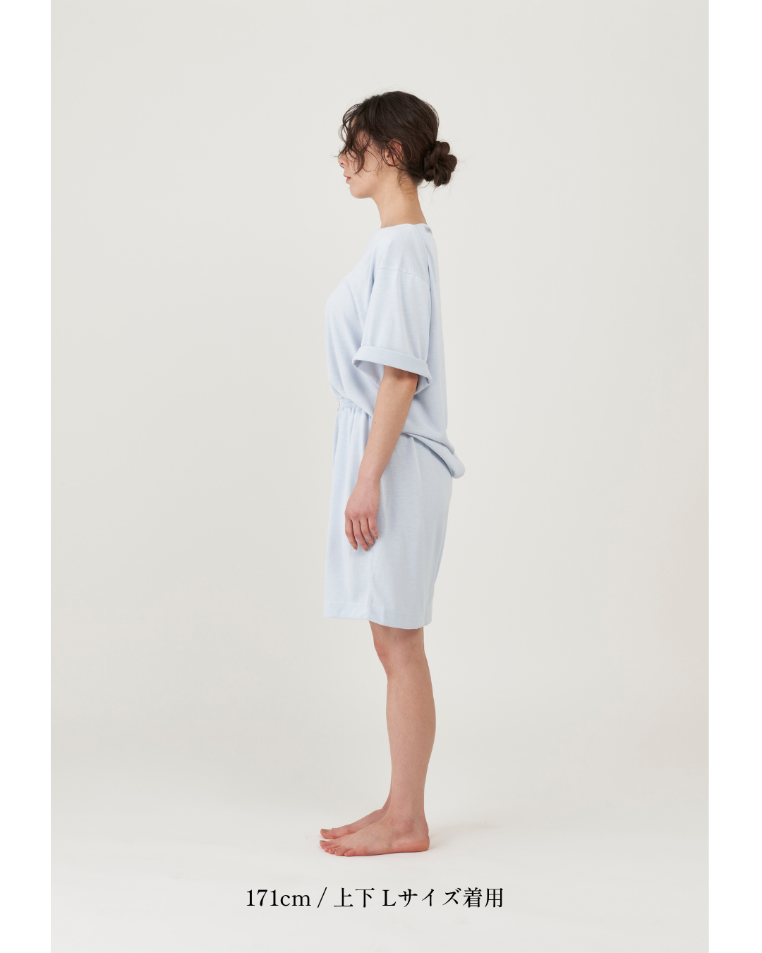 ボートネックTシャツ MISTY