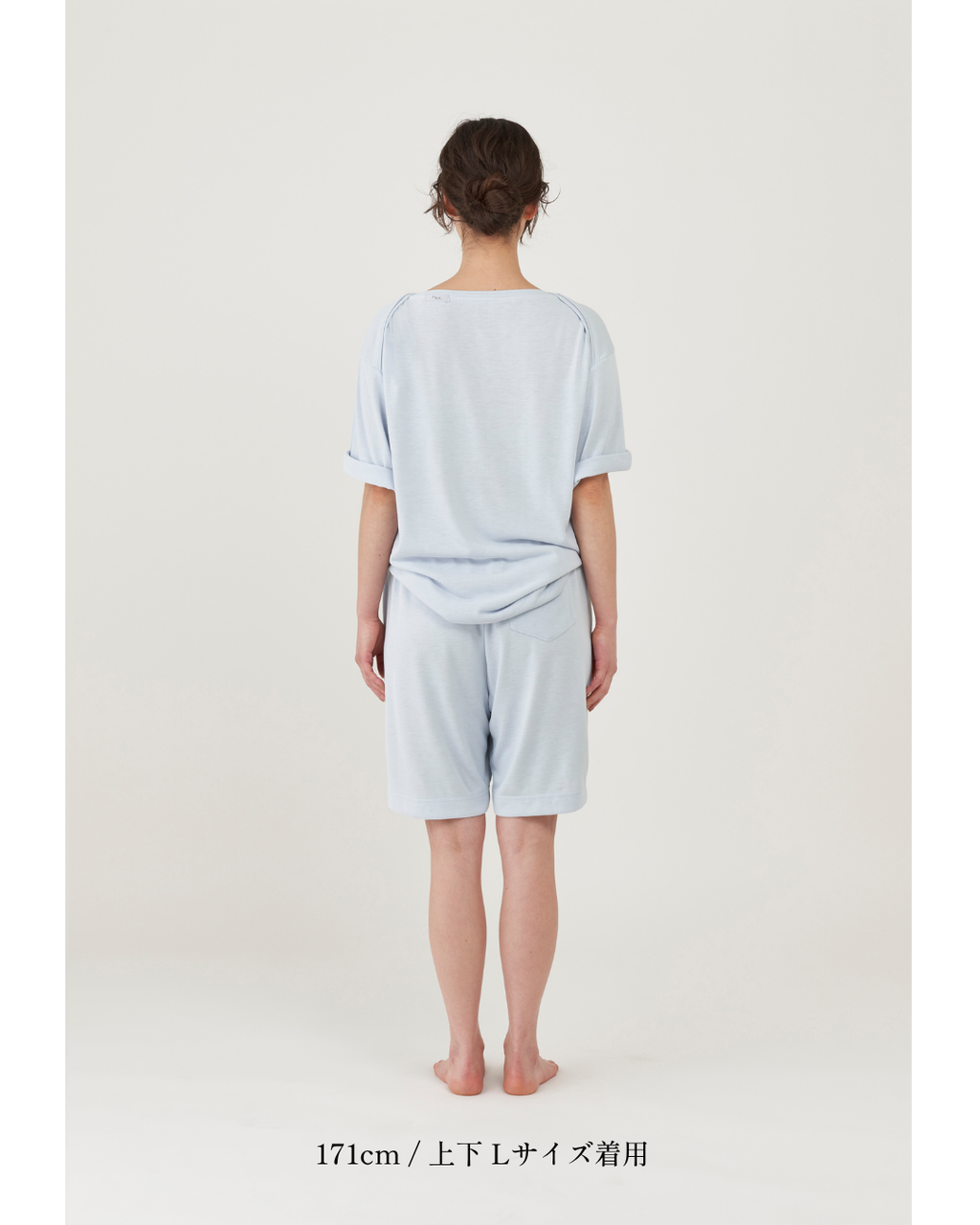 ボートネックTシャツ CLOUD