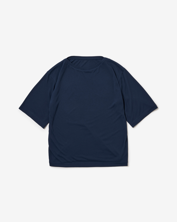 ボートネックTシャツ MIDNIGHT