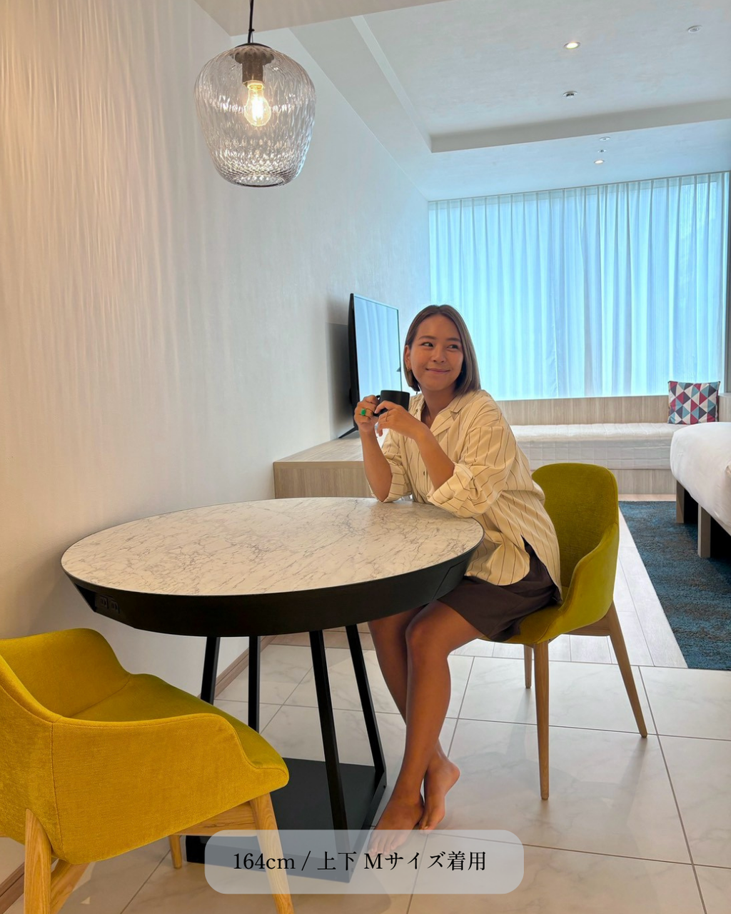 ロングシャツ＆ショートパンツ EARTH × DEEP