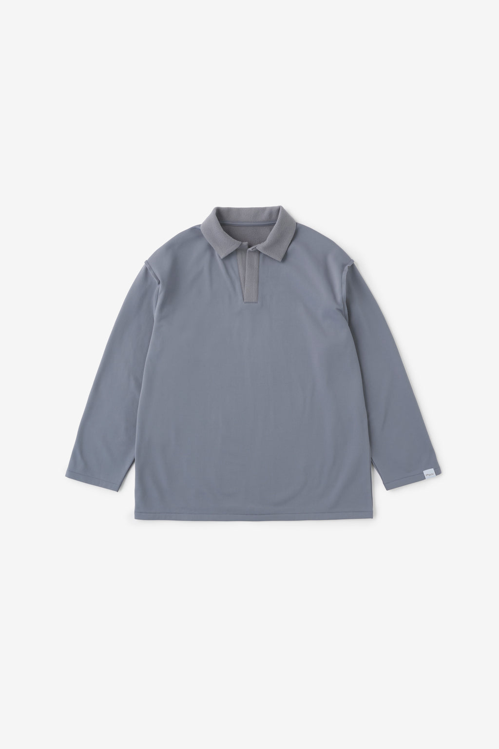 フェザースウェット ラガーシャツ BlueGray
