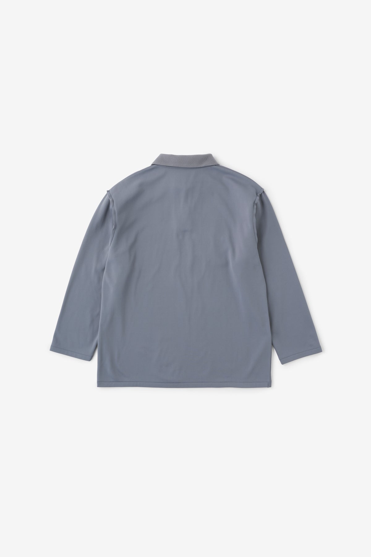 フェザースウェット ラガーシャツ BlueGray