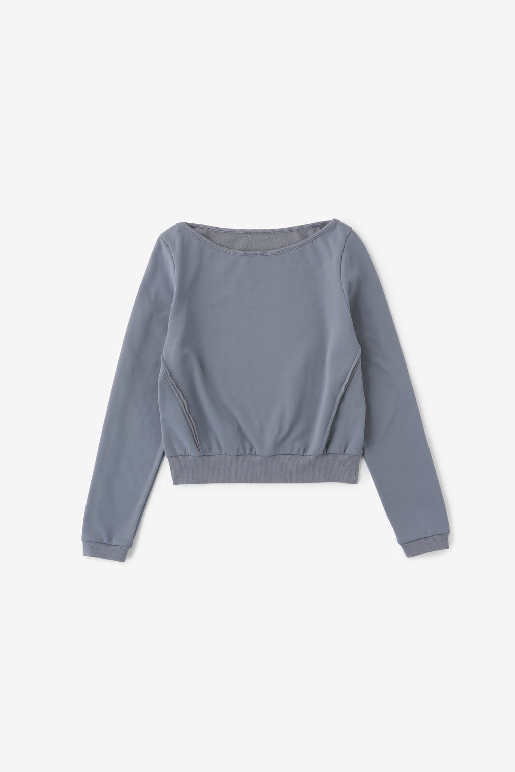 フェザースウェット ボートネック BlueGray