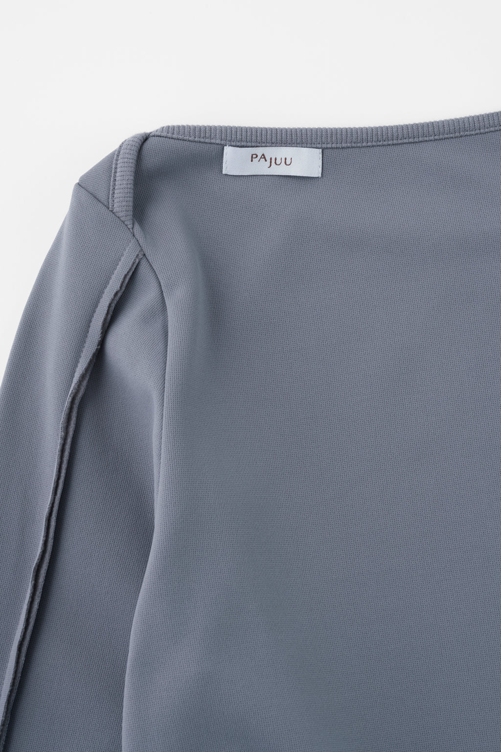 フェザースウェット ボートネック BlueGray
