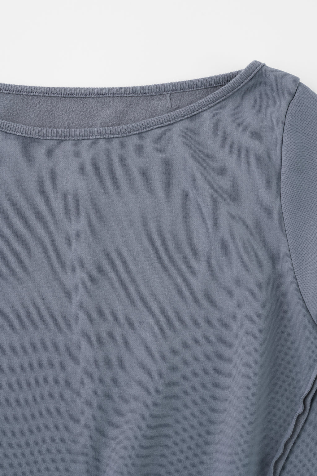 フェザースウェット ボートネック BlueGray