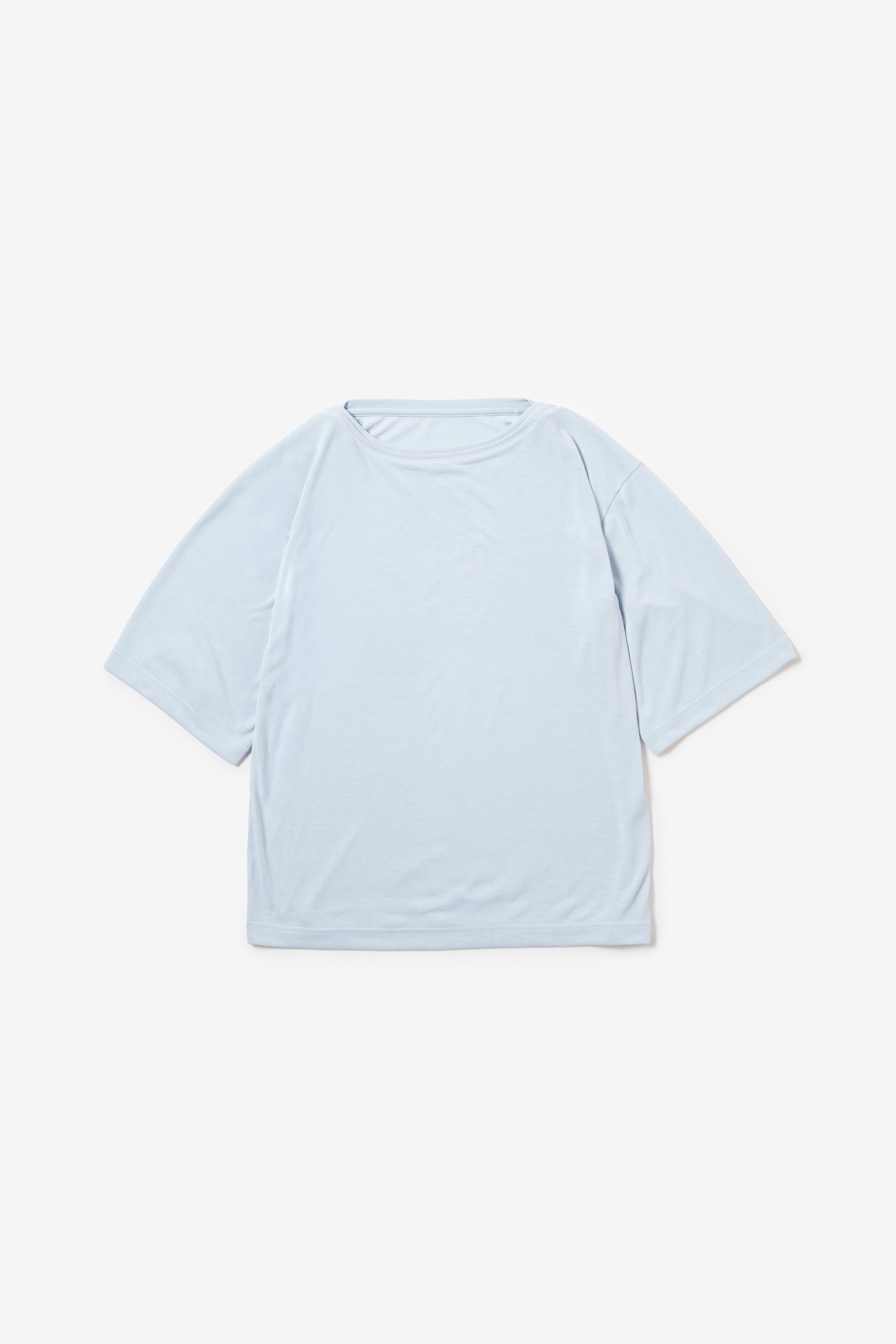 スリープウェア｜ボートネックTシャツ&ショートパンツ Misty×Deep