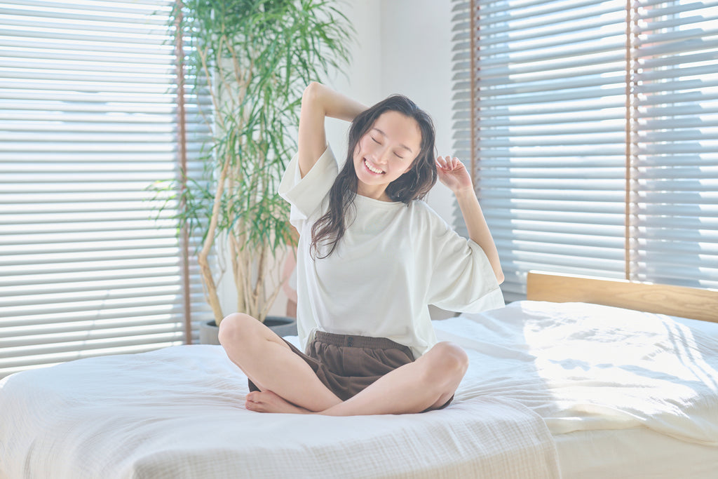 ボートネックTシャツ CLOUD