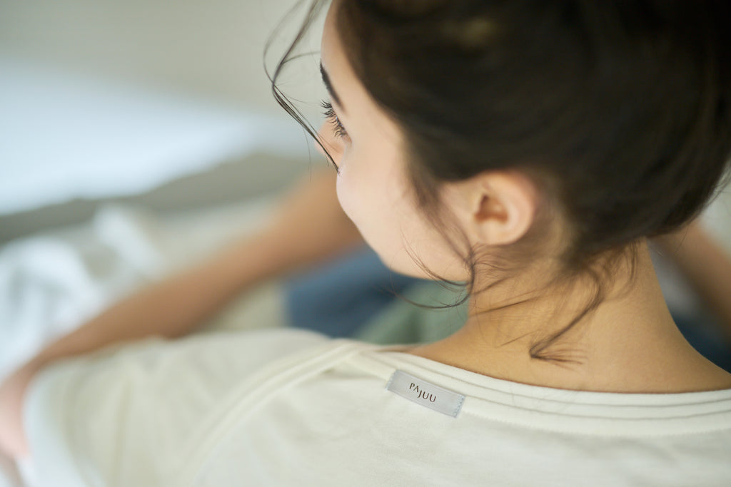 ボートネックTシャツ＆ロングパンツ CLOUD×MORNING